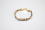 10K Yellow Gold Diamond Tennis Bracelet (6.30 CTW) Local pick-up only