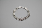 18K White Gold Diamond Link Bracelet (2.70 CTW)