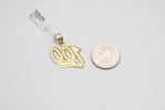 10K Yellow Gold "100" Emoji Charm