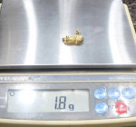 18K Yellow Gold Fancy Round Earrings (1.8 Grams)
