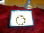 1" Golden Circle Brooch