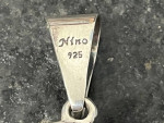 Nino 925 Sterling Silver Biker Skull Pendant Jewelry