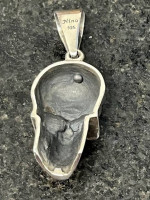 Nino 925 Sterling Silver Biker Skull Pendant Jewelry