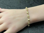 Beautiful 14K Gold mini Hearts Bracelet