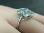 Beautiful .925 Sterling Silver & 5ct Natural Aquamarine Gemstone Ring