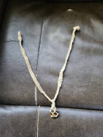 Tigers Eye Handmade Hemp Macrame Necklace