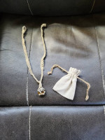 Tigers Eye Handmade Hemp Macrame Necklace