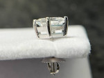 14K White Gold 2.20 Carat Diamond Stud Earrings - NEW!