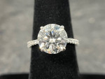 Stunning 4.4 Carat Certified Diamond Engagement Ring w/ Appraisal
