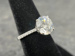 Stunning 4.4 Carat Certified Diamond Engagement Ring w/ Appraisal