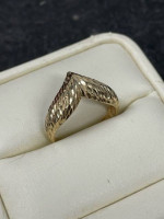 14K Gold Designer Fashion Ring