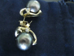 Black Pearl earings