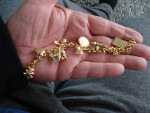 14k Beautiful Charm bracelet