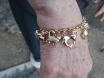 14k Beautiful Charm bracelet