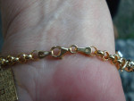 14k Beautiful Charm bracelet