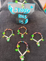 Spooky Pals, ghost in bottle bracelets.