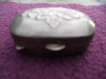 Sterling  Silver  Pill  Box.. 92.5 Silver .. XX Nice Condition