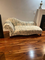 Floral, Chase lounge chair/daybed/sofa/couch