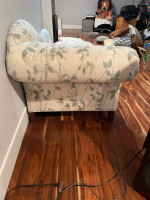 Floral, Chase lounge chair/daybed/sofa/couch