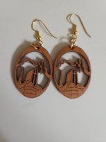 Earrings from Sedona's Holy Cross Chapel, Like New...Just Reduced