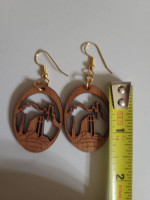 Earrings from Sedona's Holy Cross Chapel, Like New...Just Reduced