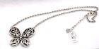 BRIGHTON Silver-Plated Contempo Butterfly Crystal Pendant Necklace