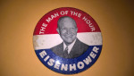 "ORIGINAL" PIN ⭐ "EISENHOWER for ★ PRESIDENT"