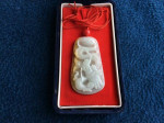 Natural Jadeite Jade dragon Pendant
