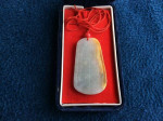 Natural Jadeite Jade dragon Pendant