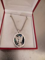 UNISEX "ARC ANGEL" PENDANT W/CHAIN