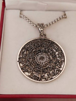 UNISEX LENGTH AZTEC PENDANT