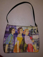 50's - - - Retro Mod Handbag / Purse /Tote