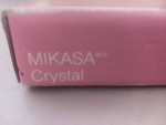 New Mikasa Crystal Rose glass serving tray