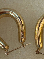 14  k gold earrings