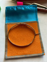 10  k gold bangle bracelet