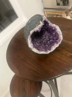 Crystal amethyst geode