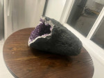 Crystal amethyst geode