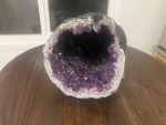 Crystal amethyst geode