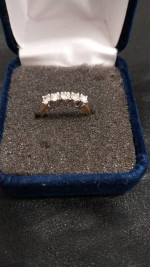 Diamond Ring in 14 kt gold in