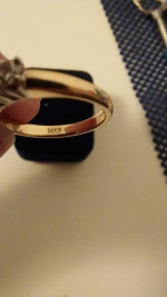 Diamond Ring in 14 kt gold in