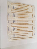 Gold-12K . gold filled Yellow Necklace 24 inc. long 4.43 gr.