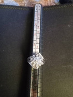 Sterling Silver Real Dimond Ring