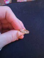 10 K Dimond Ring