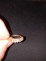 10 K Dimond Ring