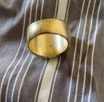 18k gold ring