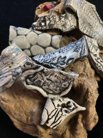 Handmade ceramic jewelry