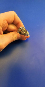 Solid Silver "Garuda" Unisex Ring