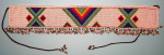 Vintage Handmade Zulu Beaded Belt  / Headdress