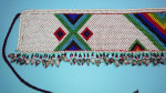 Vintage Handmade Zulu Beaded Belt  / Headdress