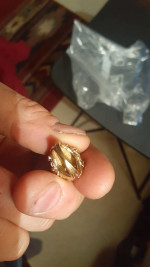1945 2-PESO GOLD COIN RING**